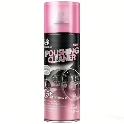 Car Interior Protectant Spray For Leahter and plastic One-Step Tire Shine Spray for Precise, Even Shine and Minimal Overspray ,15oz
